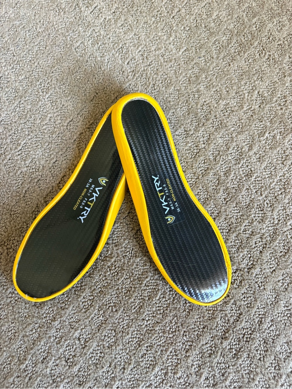 VKTRY LIGHTLY USED SOLES